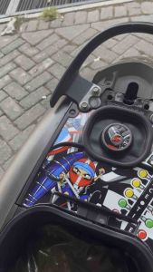 STRIPING STICKER COVER TANGKI SCOOPY TERBARU