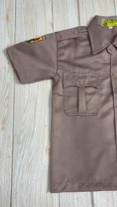 BAJU PENGGALANG PENDEK / BAJU PRAMUKA LAKI LAKI PENDEK UNTUK SD