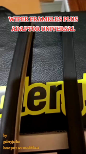 Wiper Depan Plus Adaptor untuk Kendaraan Beroda