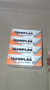 12 Pcs Isarplas Lem PVC Isarplas Lem Pipa Peralon 40gr