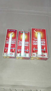 Lilin Lampu Cap Tujuh Terang 1 Bok Isi 8 Batang Harga Grosir