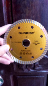 (PER PIECE) Sunrise Super Thin Diamond Cutter Disc / Superthin Diamond Disc / Cutting Disc
