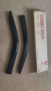 Nissan Navara D23 2015-Above Single Cab (2 Door) Door Visor Window Vent Visor Deflectors Air Press