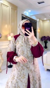 AYTING SCRAF SYARI 3 IN 1 ( GAMIS .OUTER.SCRAF SEGI4)