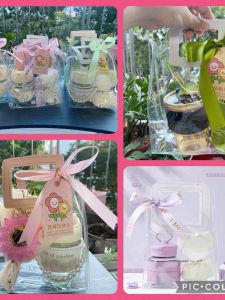 SG local Gift Set -Drinking Cup Glass water bottle Towel Bear Towel Gift Set with Gift Bag & Card (SG Stocks)