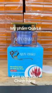 (kem chuẩn) kem Quý châu dưỡng trắng da cải thiện sắc tố da hủ 15gram