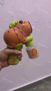 Capybara Bubble Gun Bubble Maker Machine Toys For Kids Mainan Sabun
