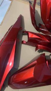 Cover Body Full Halus Honda Beat FI Tahun 2013-2014 Merah Candy Custom