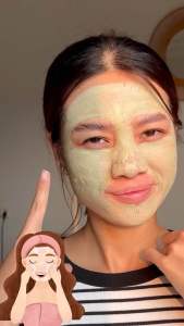 SKINTIFIC Mugwort Anti Pores&Acne Clay Mask - Niacinamide Centella mask wajah pore clarifying