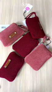 DOMPET RAJUT LUNA POUCH (15X10)