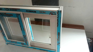 sliding window 35cm H x 50cm W