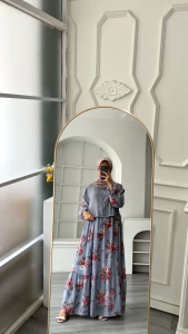 BIANKA MAXI DRESS || LD 104 PB 134 || DRESS MOTIF || DRESS KONDANGAN || BACA DESKRIPSI DULU YA