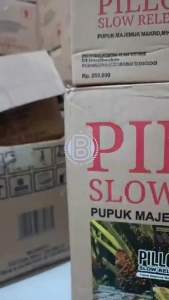 12 BOX/ 1 DUS BESAR ) Pupuk Pillow Slow Release isi 120 Sachet Pupuk Organik Mikro Makro