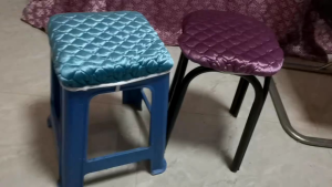 OHHDEER Modern Simple Style Household Chair Cushion Soft Comfortable Thicken Square Stool Cushion Anti Dirty Chair Cover