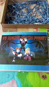 99 NIGHTS IN THE FOREST QUIET BOOK PAPERDOLL ( ready to playno need to cut) LAMINATED