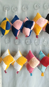 boneka gantungan kaca mobil kupat isi 20pcs murah