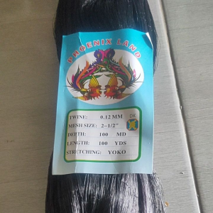 Jaring Burung 0.12 2½ inchi 100mdx100yds Jaring burung hitam Jaring burung murah Jaring Burung kecil