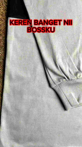 Kaos Distro Inocent Panjang Pria Mr-Gr Katun Combed 24s