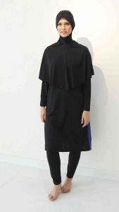 Tunishia Kurta Muslimah Swimsuit / Baju Renang Longdress Hijab Syari