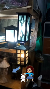 COD lampu hias klasik taman minimalis Derkorasi pilar pagar bonus bohlam