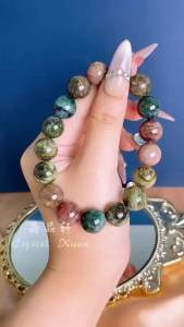 【现货】💰12MM碧玺手链|旺夫旺己 × 提升魅力 × 事业感情双丰收|Tourmaline Bracelet