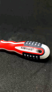 Obeng Bolak Balik Amerika 4 inc / Obeng 2 Way Screwdriver - + USA