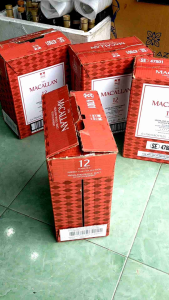 Vỏ Chai Macalan 12 Mẫu Mới Của Anh 700Ml Thủy Tinh Cao Cấp Trang Trí Nhà Cửa. Chai Rỗng Không Có Chất Lỏng Bên Trong.