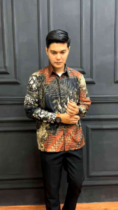 Baju Kemeja Pria Dewasa & Baju Kantor Pria Lengan Panjang 2024 Bahan Adem Tebal ML XL XXL