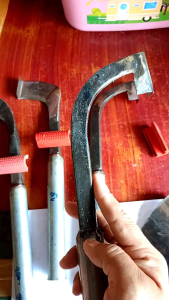 มีดกรีดยาง ทรงแม็คโคร มีดตี ร่อง75° ยังไม่ลับคม