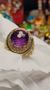 CINCIN BATU NATURAL KECUBUNG AMATSYST COSTUM