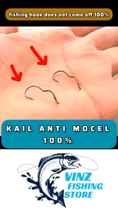 Kail Pancing Otomatis Flip Hook Anti Mocel & Boncos Isi 12 Kail
