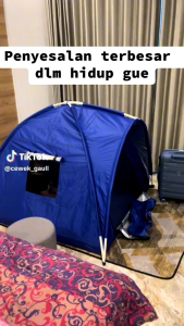 Tenda Anak Laki-Laki & Perempuan 1 Meter: Praktis, Aman, & Mudah Dibongkar