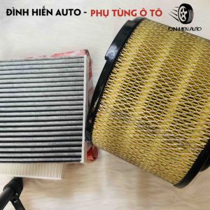 Lọc gió động cơ & lọc điều hoà xe Innova (đời 2003-2015) Fortuner (đời 2003-2016) Hilux (2003-2014) (Mã: 0C010/ N010)
