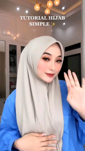 HIJAB SEGIEMPAT VOAL MIRACLE ICON STITCH BAHAN COTTON VOAL MIRACLE SIZE 110X110CM