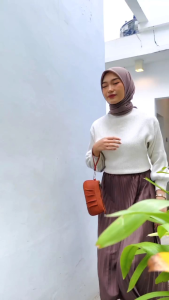 Pouch loly by Biru tsabita X elite bagan chocoly anti air  dompet wanita termurah