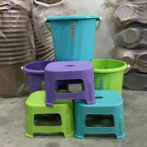 Uniglobal Durable 3in1 Home Essential Set: Timba Tabo & Stool