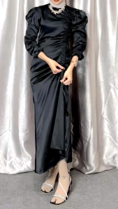NEW | MIMOSA DRESS SILK SATIN ( READY STOK ) GAMIS SERUT VIRAL TERBARU | DRESS BRIDESMAID TERBARU | DRESS PESTA KONDANGAN VIRAL | DRESS REMAJA KEKINIAN | GAMIS MEWAH SIMPLE DAN ELEGAN | BISA COD