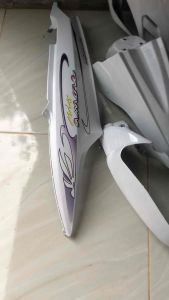 Full Body Halus Mio Sporty Putih Striping Amore