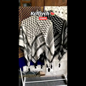 Sorban Palestine Keffiyeh Arifat Arafat / Sorban Arifat Persegi