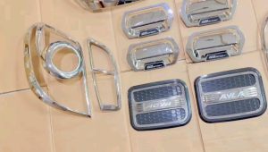 Paket Lengkap Agya Ayla Lama 2012 2015 2016 Garnish Depan Belakang Outer Handle Tank Cover Hitam Chrome