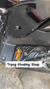 THẢM ĐỂ CHÂN XE ARI BALDE 2013-2015 inox caosu