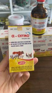 CHYMOSIN (100ml) vietvet tiêu viêm giảm phù nề tan máu bầm cho vật nuôi