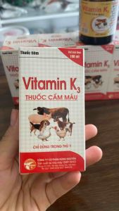 VITAMIN K3 (100ml) cầm máu nhanh cho vật nuôi