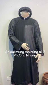 Áo the khăn xếp cao cấp(ông đồ)hát quan họcúng lễ hội đủ bộ [ áo+quần+khăn xếp]
