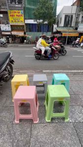 Ghế cao đại màu Hồng vĩ Hưng