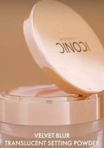 ICONIC VELVET BLUR TRANSLUCENT SETTING POWDER 10G. แป้งฝุ่น