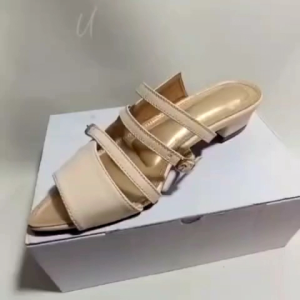 3 cm Sandals Wanita Kekinian Gesver - Sandal Heels Wanita Model Terbaru Empuk Elegant