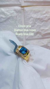 Cincin Pria Topas Ring Titanium Super