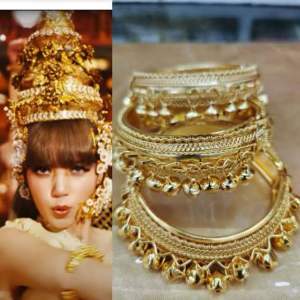 ราคาพิเศษ แขนหรือกำไลลิซ่าสำหรับเนื้อเหมือน 1 อัน ชุดไทย | มีการผลิตสำหรับผู้ชายและเด็ก