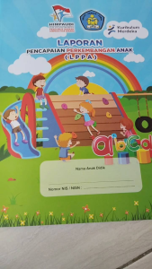 Buku Raport Paud Ukuran A4 isi kurikulum merdeka Cover Himpaudi Umum